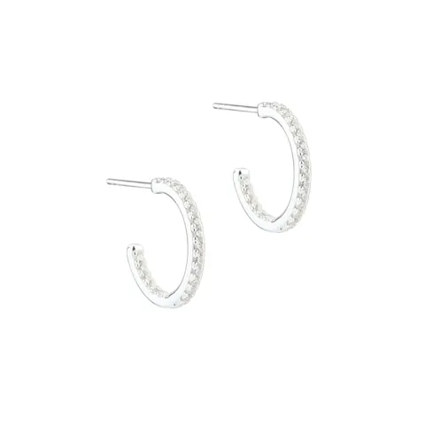 *DAPHNE HOOP SMALL | SILVER — produktfoto