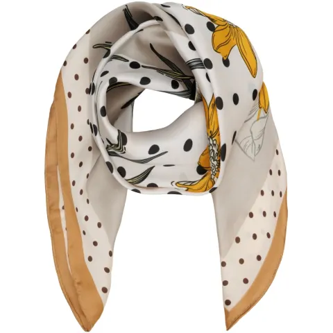 Marta du Chateau dame tørklæde MdcJuline FA-Scarf - Yellow31322-2 — produktfoto