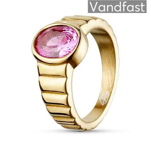 ANNEBRAUNER Imperial Rose Ring 18K Guldbelagt — produktfoto