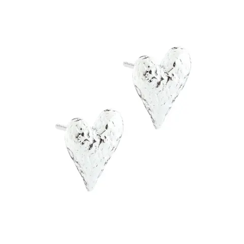 LOVE ME BIG EARSTUD  | SILVER — produktfoto