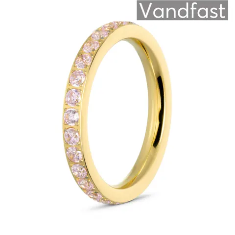 ANNEBRAUNER Alliance Pink Ring 18K Guldbelagt — produktfoto