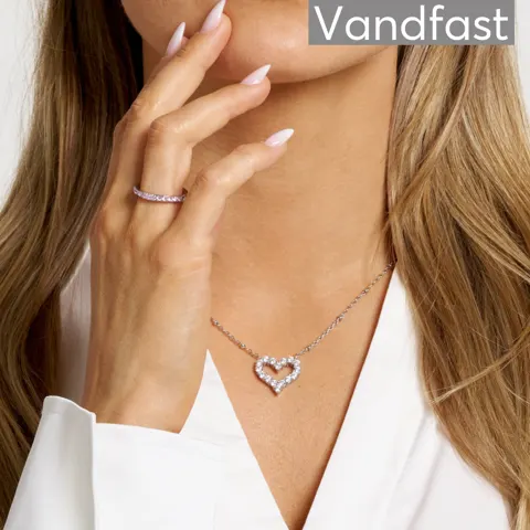 ANNEBRAUNER Big Heart Halskæde — produktfoto