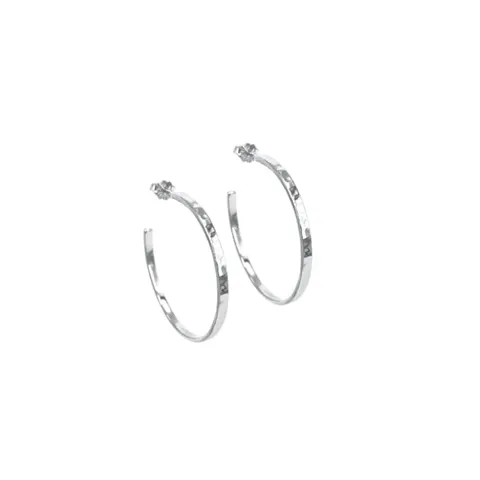 ELENA HOOP | SILVER — produktfoto