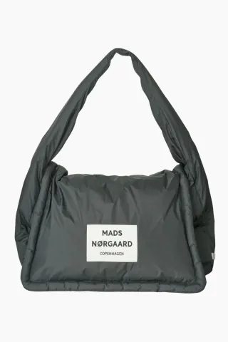 Light Ripstop Pillow Bomb Bag - Asphalt - Mads Nørgaard — produktfoto