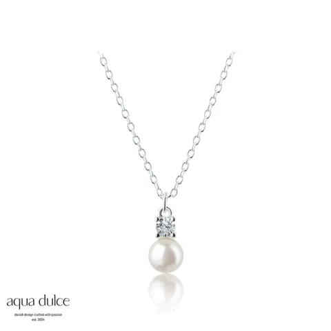 DARLING BUBBELS NECKLACE | SILVER — produktfoto