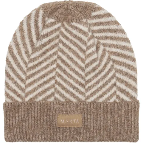 Marta du Chateau dame hue MdcPolly T1207 - Fango/Offwhite — produktfoto