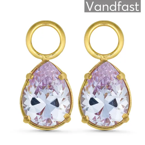 ANNEBRAUNER Water Drops Lavender 18K Guldbelagt — produktfoto