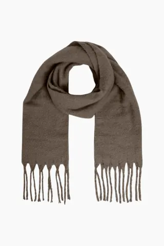 Objmitta Check Scarf Rep - Morel - Object — produktfoto