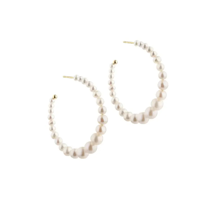 PRETTY NINA GIANT HOOP | SILVER — produktfoto