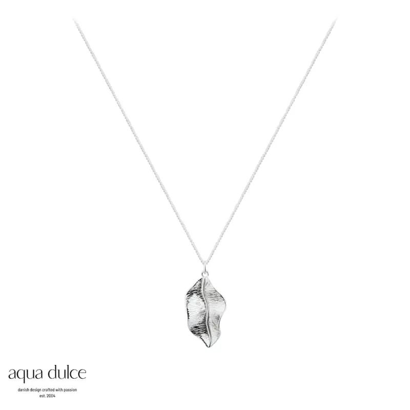 CHERRY LEAF CHAIN | SILVER — produktfoto