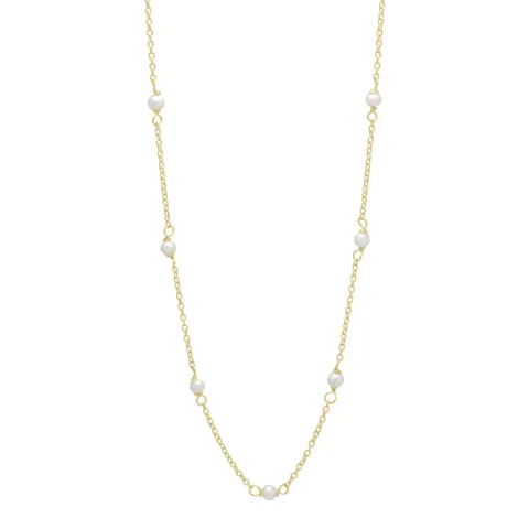 PEARLY NECKLACE | GOLDEN — produktfoto