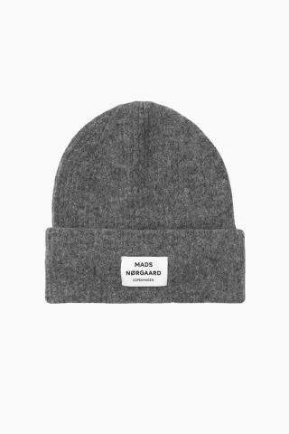 Tosca Anju Hat - Grey Melange - Mads Nørgaard — produktfoto
