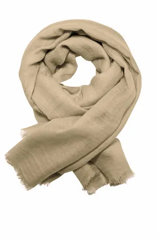 Blødt beige tørklæde — produktfoto