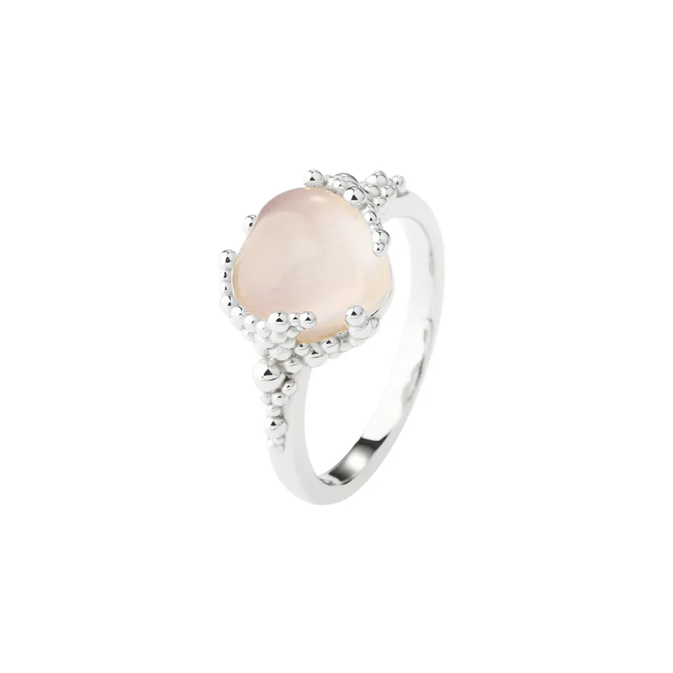 GRACE HEART RING | SILVER — produktfoto