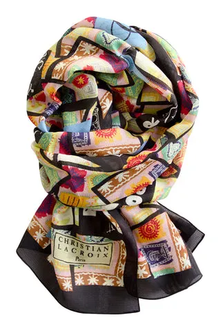 Silke pashmina "Pique-Assiette" Lacroix — produktfoto