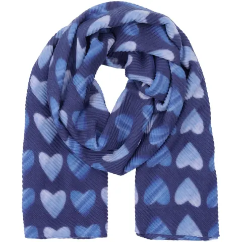 Marta du Chateau dame tørklæde MdcSaphira BA-1531 - Blue — produktfoto