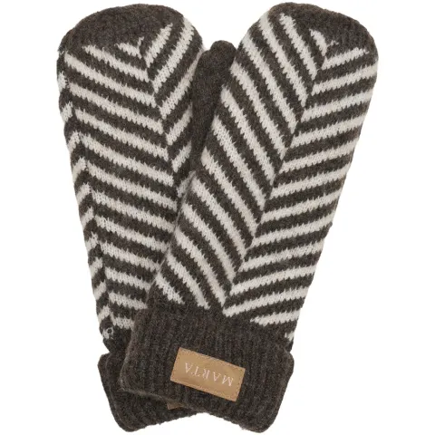 Marta du Chateau dame handsker MdcAyana T1208 - Brown/beige — produktfoto