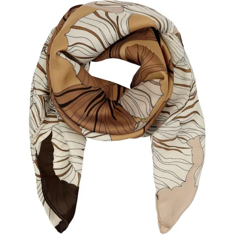 Marta du Chateau dame tørklæde MdcJuline FA-Scarf - Coffee3884 — produktfoto