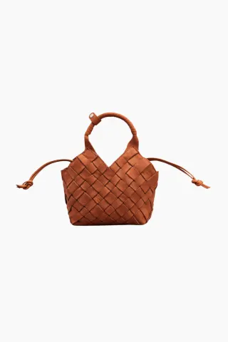 Misu Mini Bag - Silver Sun Burn Nubuck - Cala Jade — produktfoto
