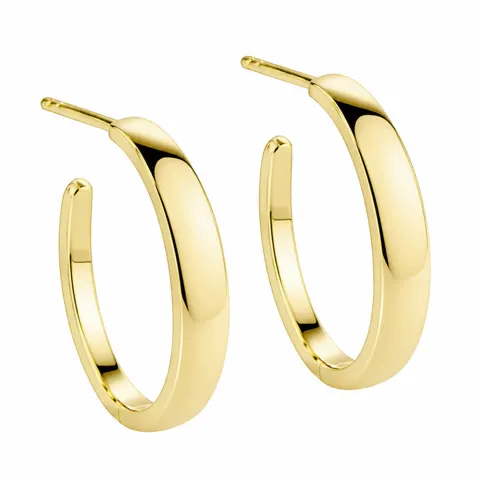 BB HOOP SHINY SMALL 20 MM | GOLDEN — produktfoto