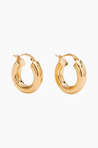 Amanda X Hoops - Gold - Pico — produktfoto