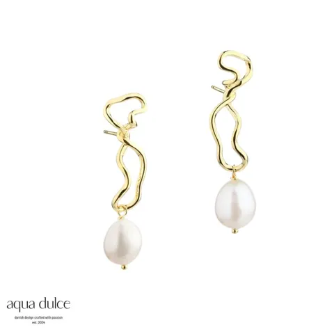 CURLY BODIL EARSTUD | GOLDEN — produktfoto