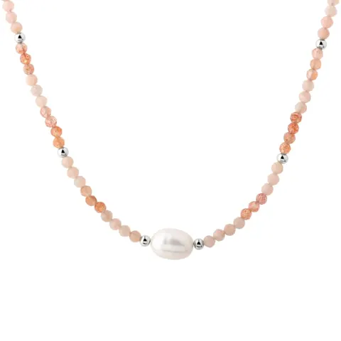 *SUNELLA MIX NECKLACE | SILVER — produktfoto