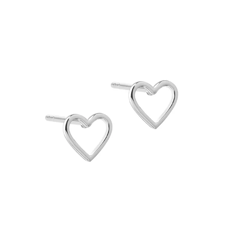 ALMA SMALL EARSTUD | SILVER — produktfoto