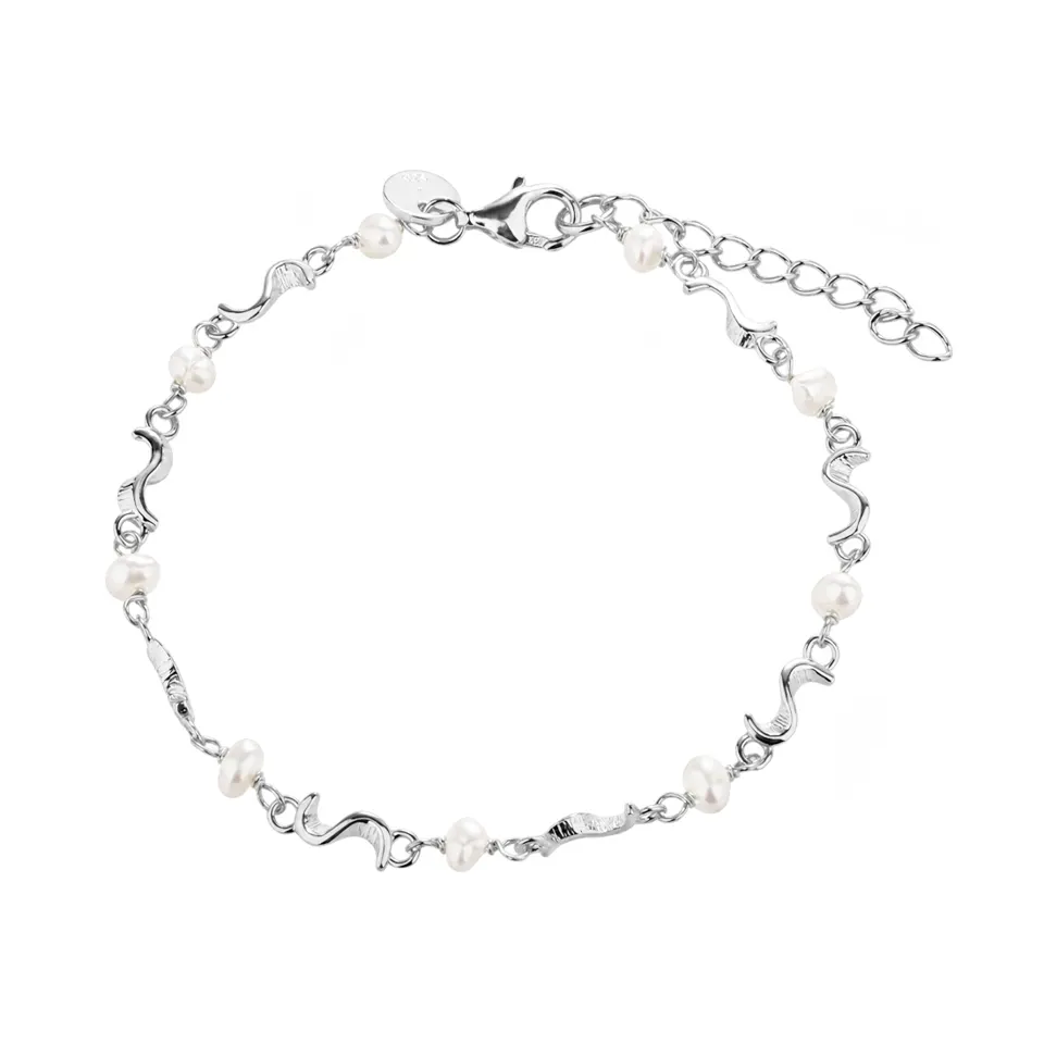RHUMBA PEARL BRACELET | SILVER — produktfoto