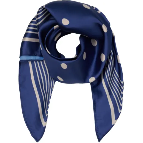 Marta du Chateau dame tørklæde MdcFinja BA-Scarf - Blue4244 — produktfoto