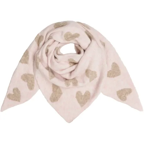 Marta du Chateau dame tørklæde MdcToppy BA-2868 - Pink/Taupe — produktfoto