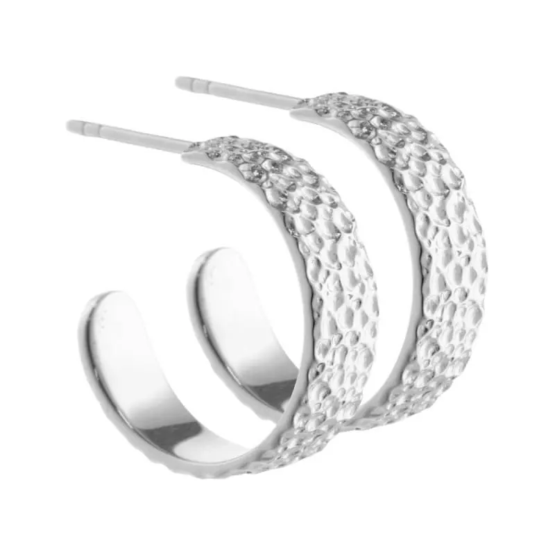 *RUFFLE HOOPS | SILVER — produktfoto