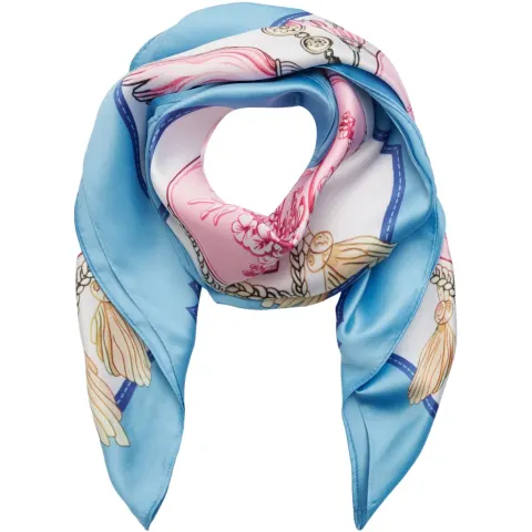 Marta du Chateau dame tørklæde MdcFinja BA-Scarf - Blue3533 — produktfoto