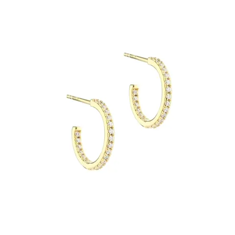 *DAPHNE HOOP SMALL | GOLDEN — produktfoto