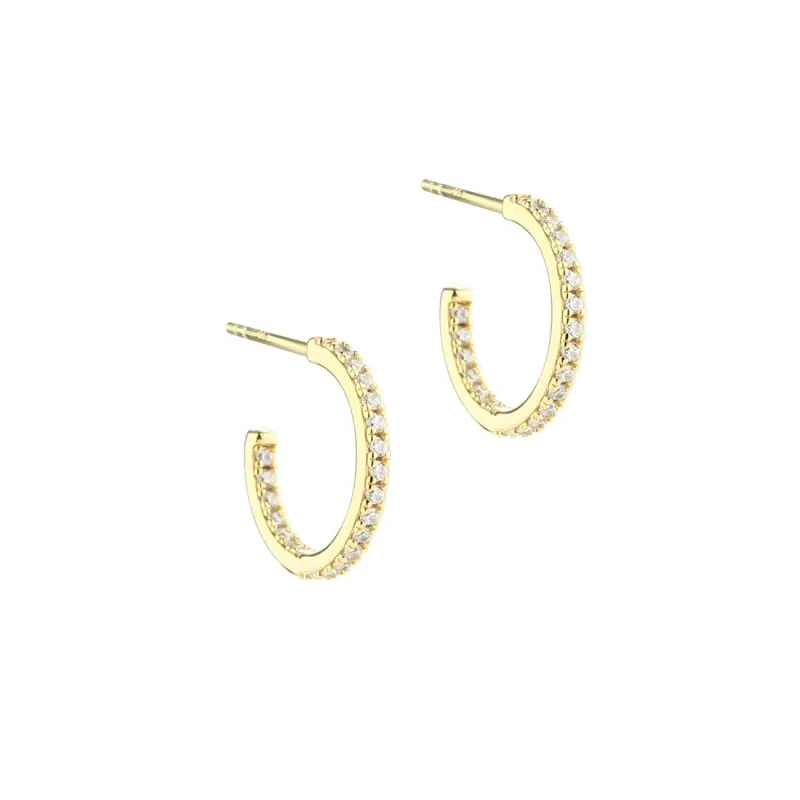 *DAPHNE HOOP SMALL | GOLDEN — produktfoto