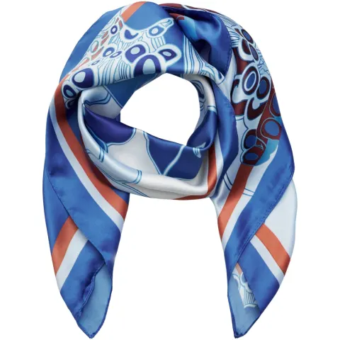 Marta du Chateau dame tørklæde MdcFinja BA-Scarf - Blue3559 — produktfoto