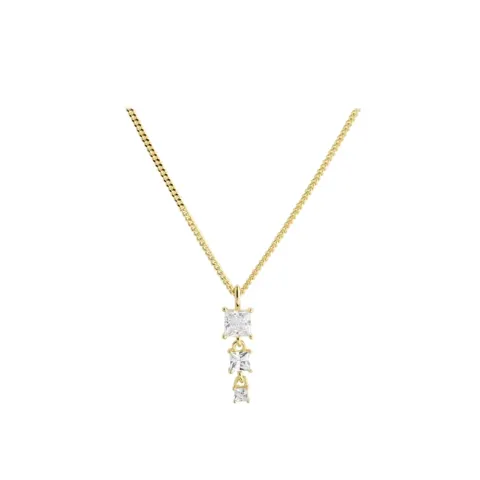 *EDGE NECKLACE | GOLDEN — produktfoto