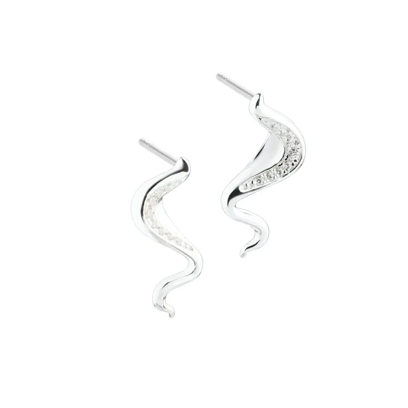 *DARLING RIVER EARSTUD | SILVER — produktfoto