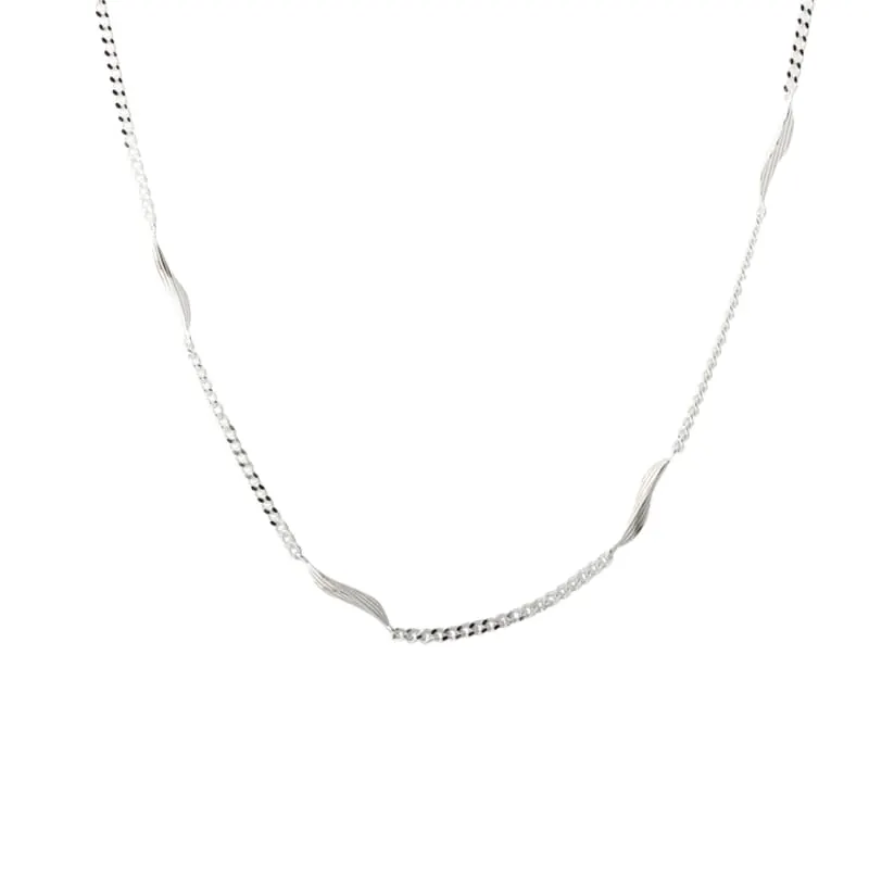 *ELARA NECKLACE | SILVER — produktfoto