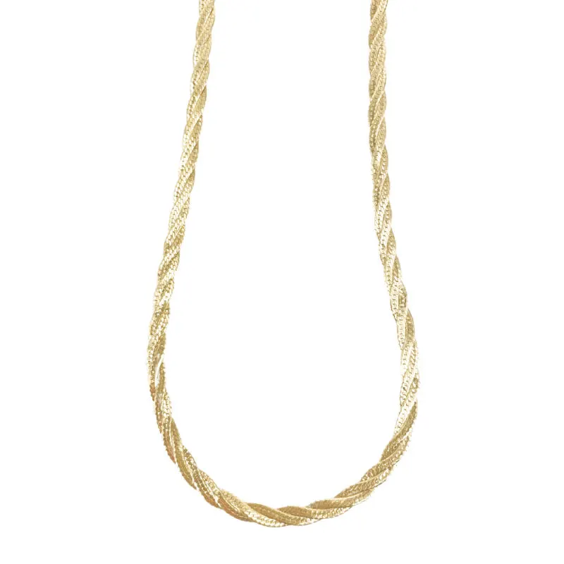 *TERESA NECKLACE | GOLDEN — produktfoto
