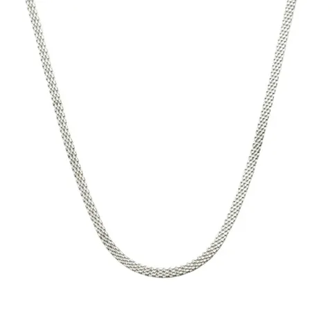 FLATA NECKLACE | SILVER — produktfoto