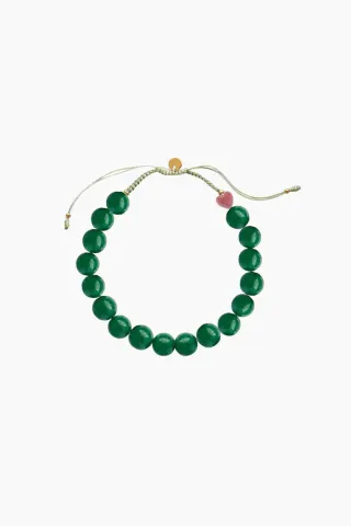 Cherie Bon Bon Bracelet - Happy Green  - Stine A — produktfoto