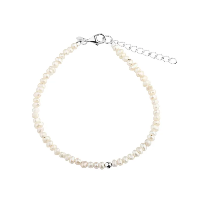 LOVE PEARLS BRACELET | SILVER — produktfoto
