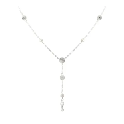 LINE NECKLACE | SILVER — produktfoto