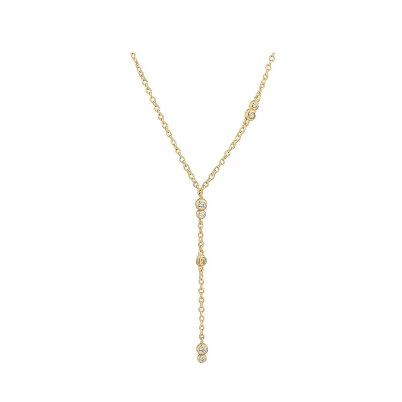 WHISPER PURE NECKLACE | GOLDEN — produktfoto