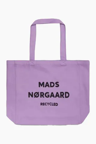 Recycled Boutique Athene Bag - Paisley Purple - Mads Nørgaard — produktfoto