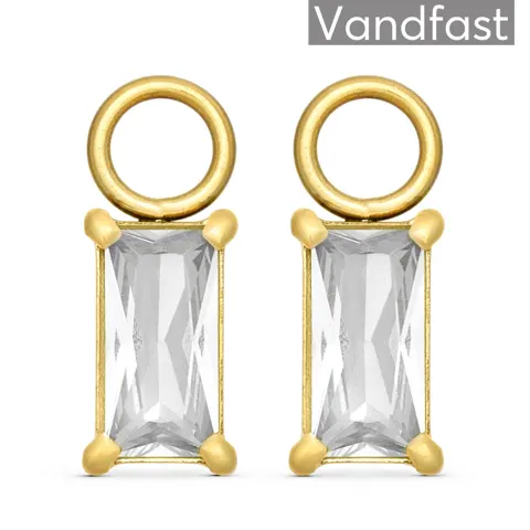 ANNEBRAUNER Empress Drops Clear 18K Guldbelagt — produktfoto