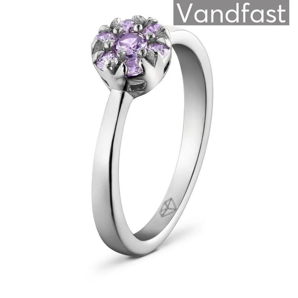 ANNEBRAUNER Flower Violet Ring — produktfoto