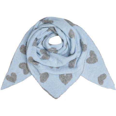Marta du Chateau dame tørklæde MdcToppy BA-2868 - Light blue — produktfoto