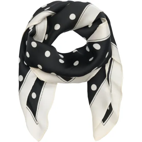 Marta du Chateau dame tørklæde MdcJuline FA-Scarf - Black31235 — produktfoto